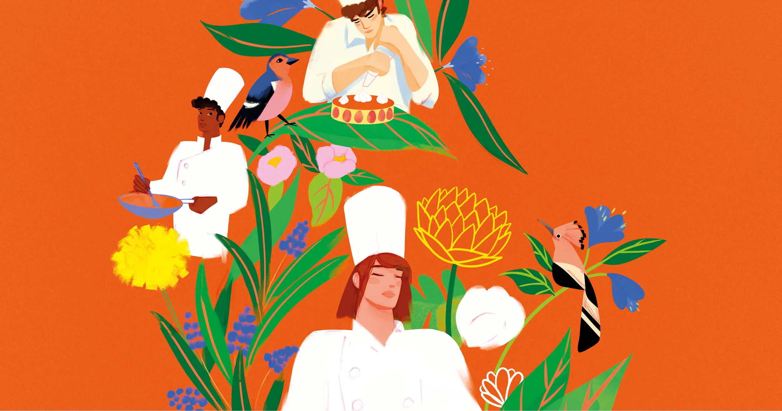 LE JARDIN DES TOQUÉES